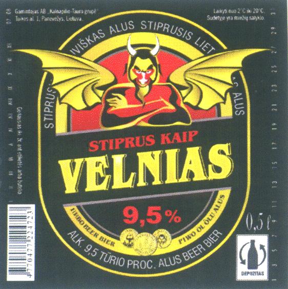 Prekės ženklas: STIPRUS KAIP VELNIAS